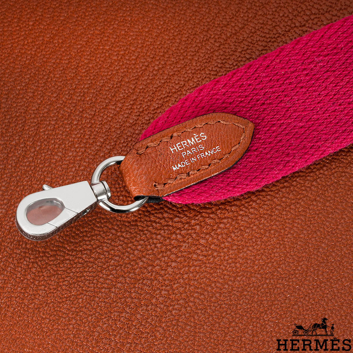 Hermès Mini Kelly II Ostrich PHW Color E5 Brand New